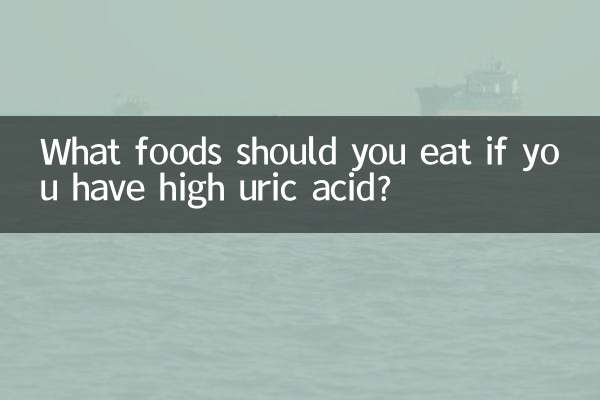 ¿Qué alimentos debes comer si tienes ácido úrico alto?