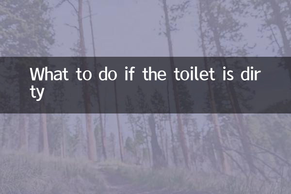 Cosa fare se il bagno è sporco