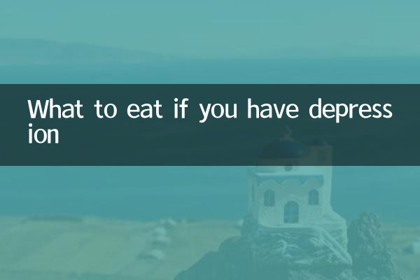 Que manger si vous souffrez de dépression