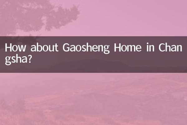Che ne dici della casa Gaosheng a Changsha?
