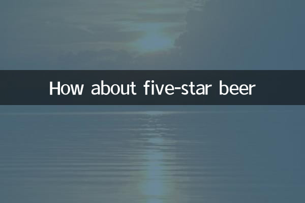 Wie wäre es mit Fünf-Sterne-Bier