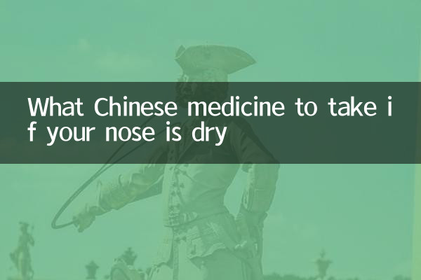 Was für eine chinesische Medizin, wenn Ihre Nase trocken ist
