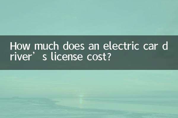 ¿Cuánto cuesta el carnet de conducir de un coche eléctrico?