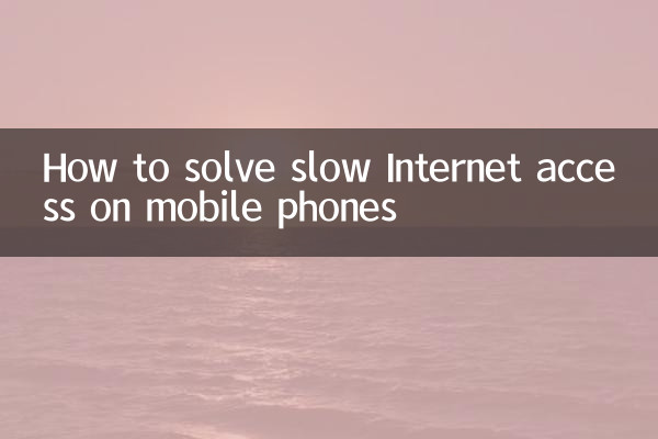 Como resolver o acesso lento à Internet em celulares