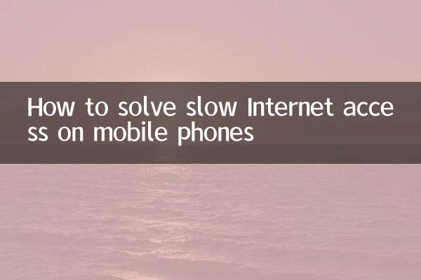 So lösen Sie den langsamen Internetzugang auf Mobiltelefonen