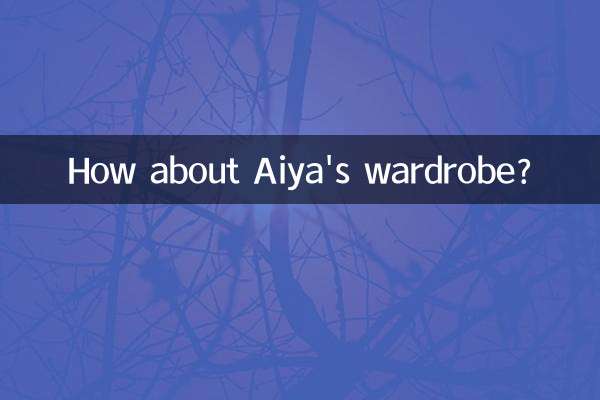 How about Aiya's wardrobe?