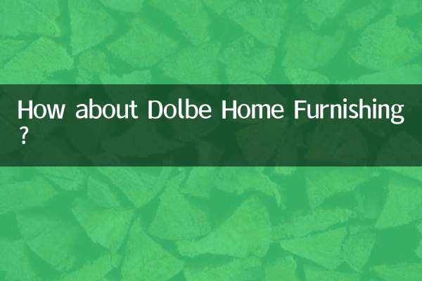 Wie wäre es mit Dolbe Home Furnishing?