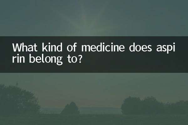 阿司匹林属于什么药