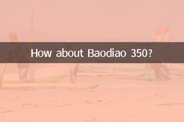 Wie wäre es mit Baodiao 350?