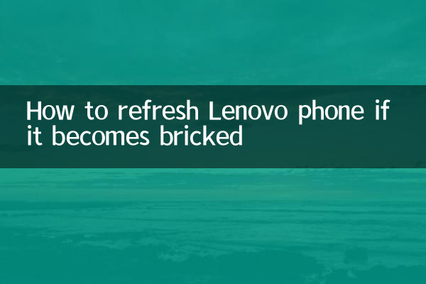 聯想手機變磚怎麼刷機