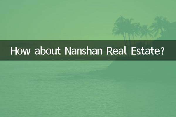 Wie wäre es mit Nanshan Real Estate?