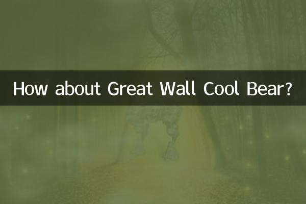Che ne dici di Great Wall Cool Bear?