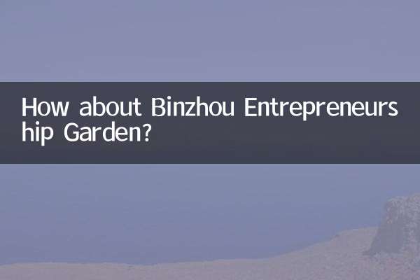 Binzhou Entrepreneurship Garden은 어떻습니까?