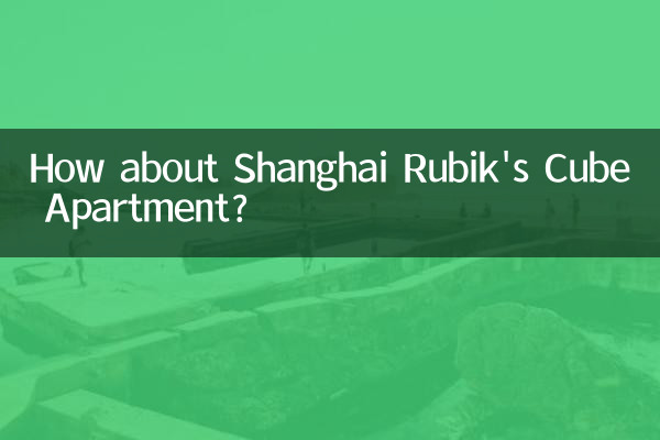 Wie wäre es mit dem Shanghai Rubik's Cube Apartment?