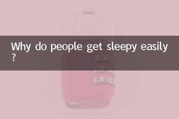 人很容易犯困怎么回事