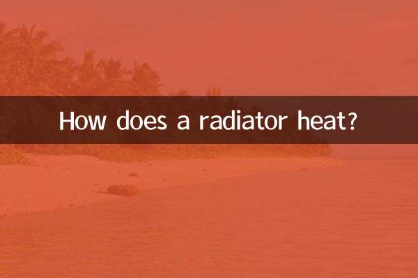 Como um radiador aquece?