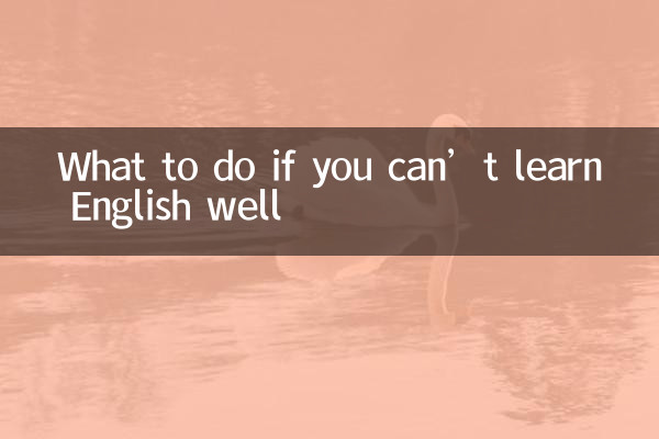 अगर आप अंग्रेजी अच्छे से नहीं सीख पाते तो क्या करें?