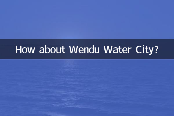 Wie wäre es mit Wendu Water City?