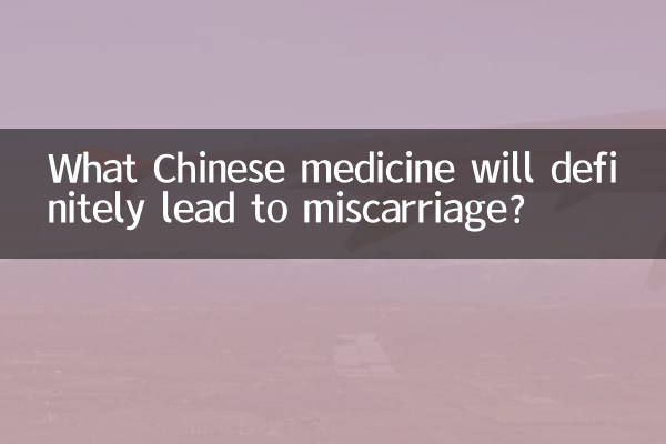 어떤 한약이 반드시 유산으로 이어질까요?