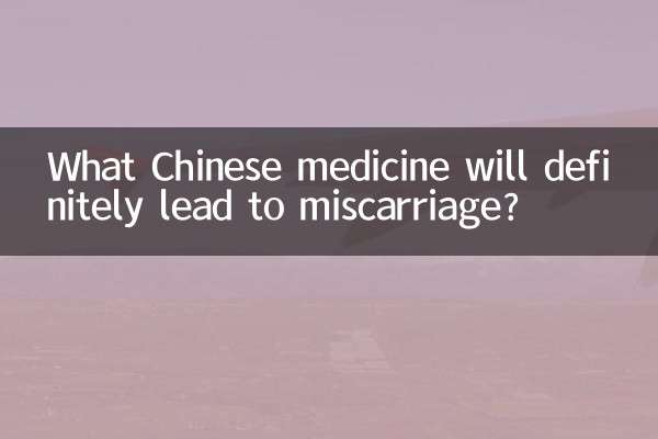 어떤 한약이 반드시 유산으로 이어질까요?
