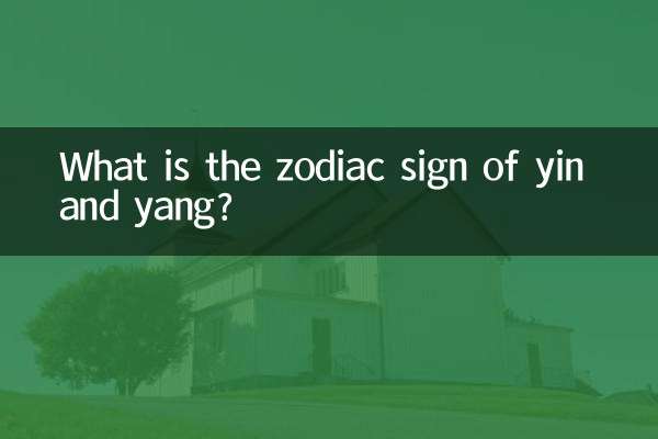 음과 양의 별자리는 무엇입니까?