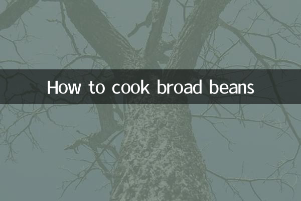 Come cucinare le fave