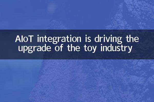 AIoT integration is driving the upgrade of the toy industry