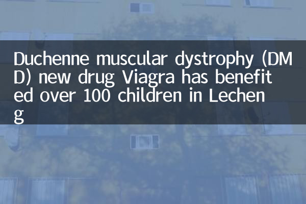 Duchenne Muskeldystrophie (DMD) Neues Drogen -Viagra hat über 100 Kinder in Lecheng profitiert