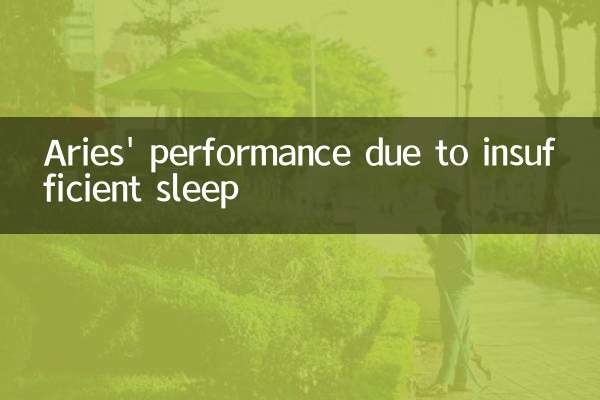 Aries' performance due to insufficient sleep
