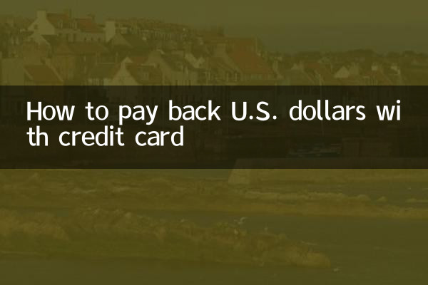 Come rimborsare dollari americani con carta di credito