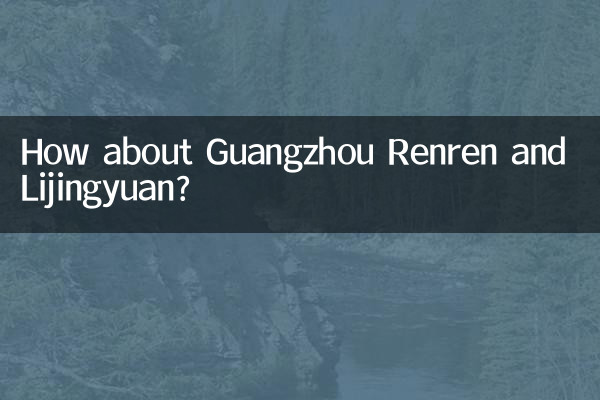 گوانگ رینرین اور لیجنگیوآن کے بارے میں کیا خیال ہے؟