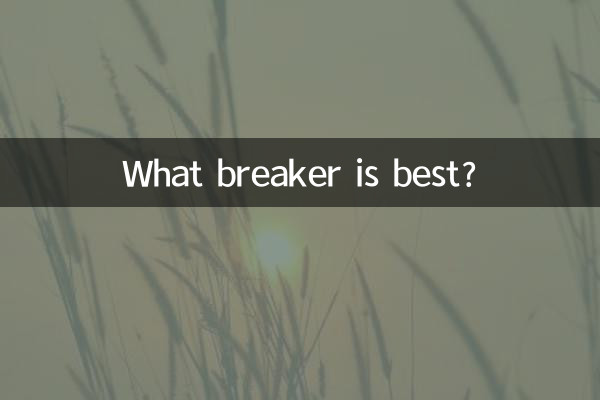 कौन सा ब्रेकर सबसे अच्छा है?