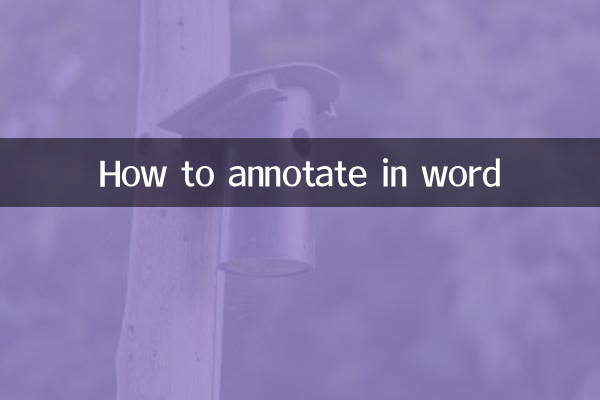 কিভাবে শব্দে টীকা করতে হয়