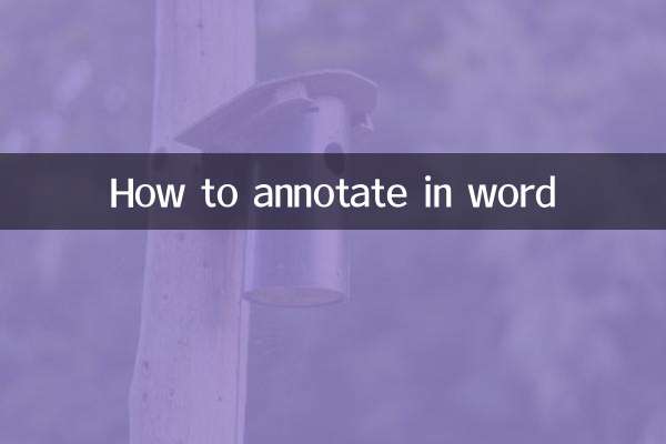 কিভাবে শব্দে টীকা করতে হয়