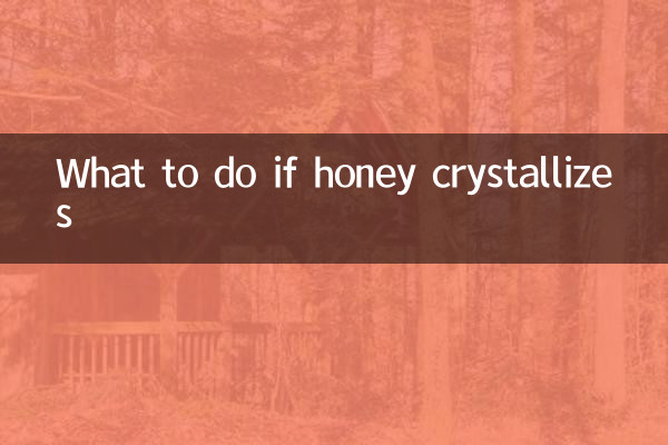 Was tun, wenn Honig kristallisiert?