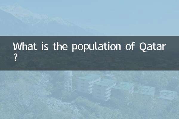 ¿Cuál es la población de Qatar?