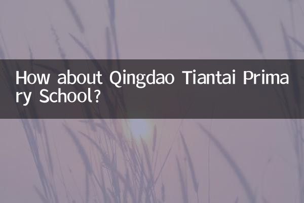 مدرسه ابتدایی چینگدائو تیانتای چطوره؟