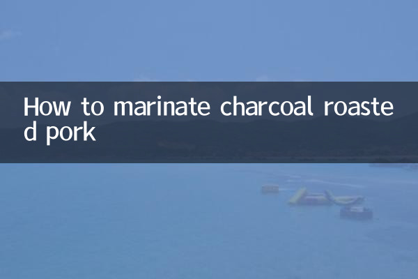 Come marinare il maiale arrosto al carbone