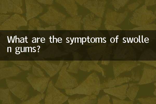 ফুলে যাওয়া মাড়ির লক্ষণগুলো কী কী?