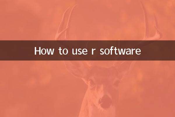 r软件怎么用
