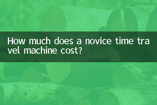 Wie viel kostet eine Zeitreisemaschine für Anfänger?