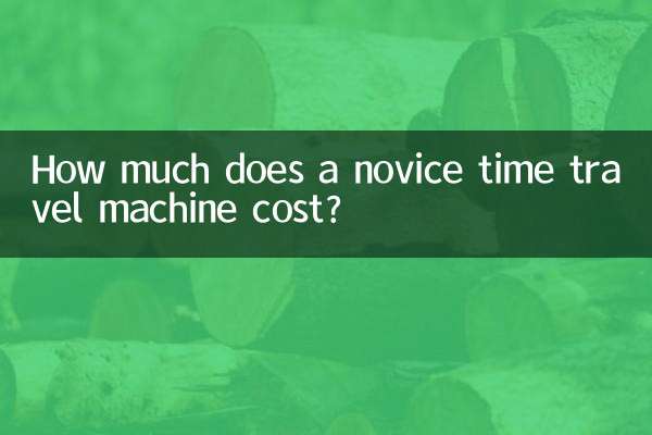 Wie viel kostet eine Zeitreisemaschine für Anfänger?