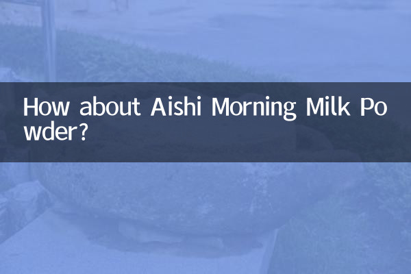 How about Aishi Morning Milk Powder?