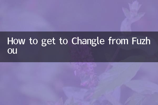 How to get to Changle from Fuzhou