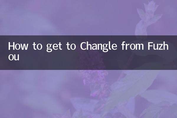 How to get to Changle from Fuzhou