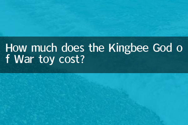 How much does the Kingbee God of War toy cost?