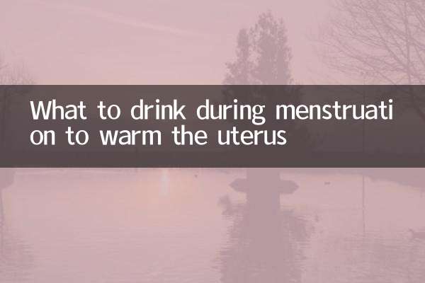 What to drink during menstruation to warm the uterus