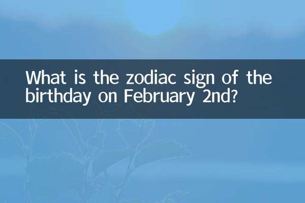 ¿Cuál es el signo zodiacal del cumpleaños del 2 de febrero?