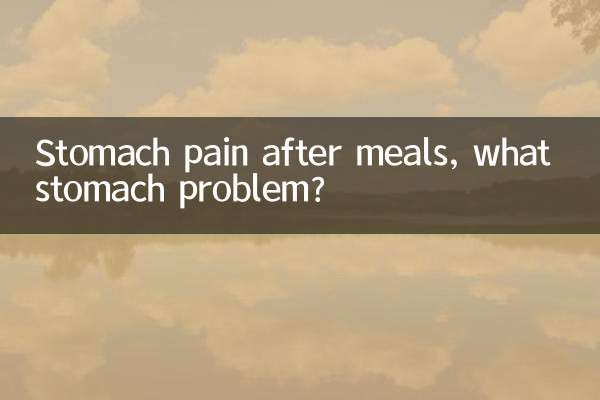 खाने के बाद पेट दर्द, पेट से जुड़ी कौन सी समस्या?