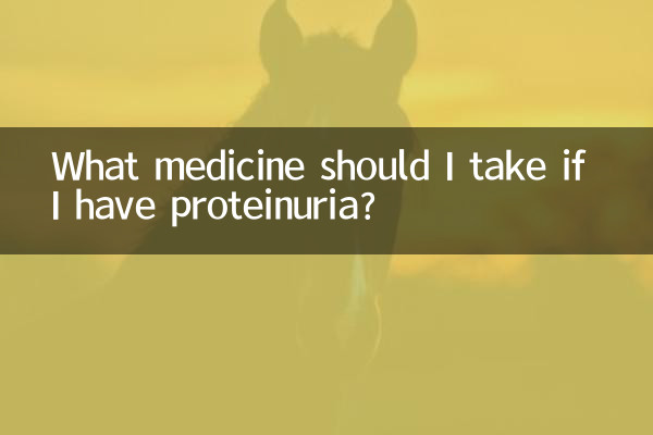 有尿蛋白吃什麼藥
